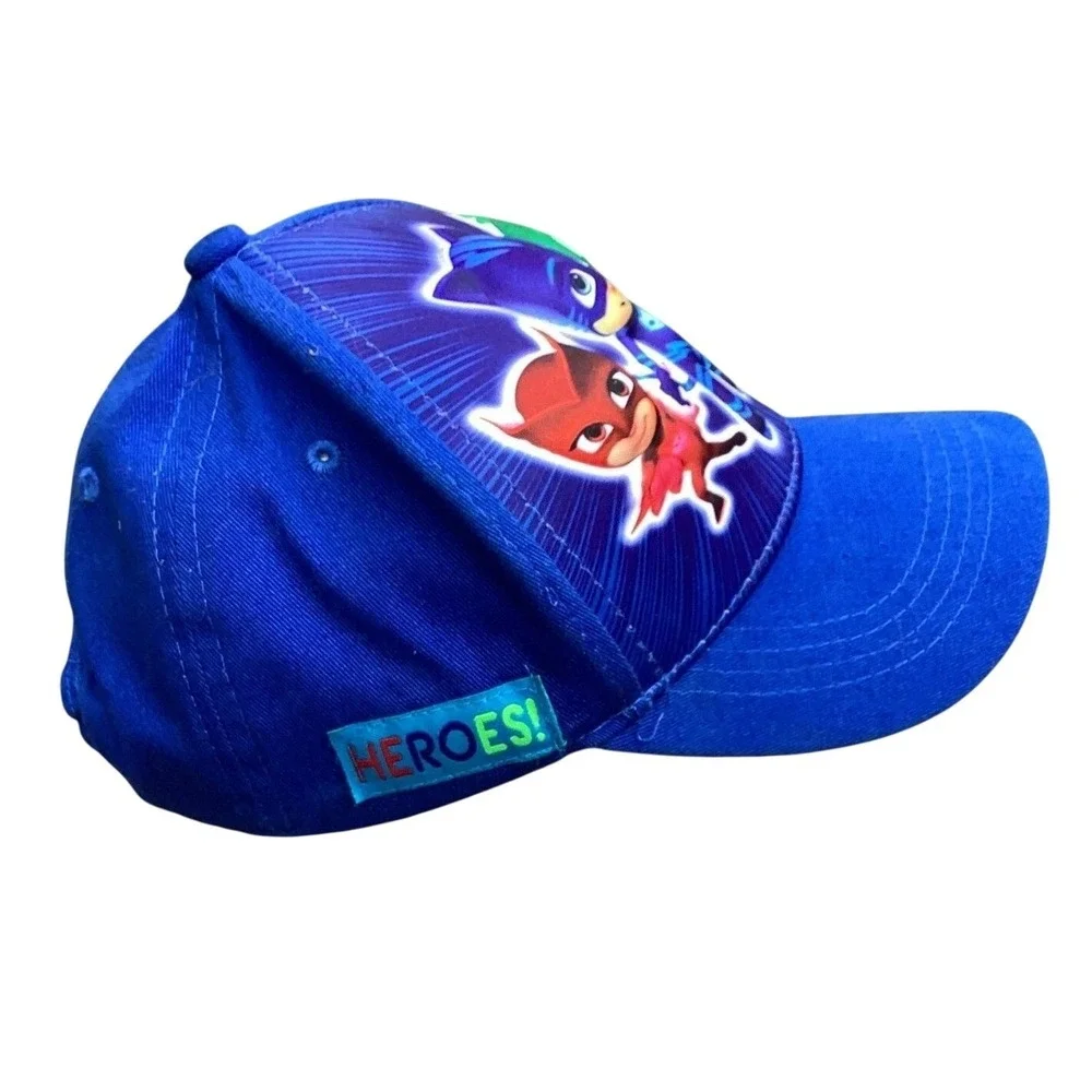 PJ Masks‎ Baseball Cap Youth Blue Snapback Hat Catboy Owlette Gekko 2020s